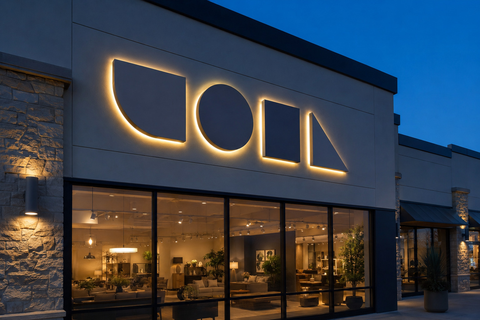 Commercial sign systems.
